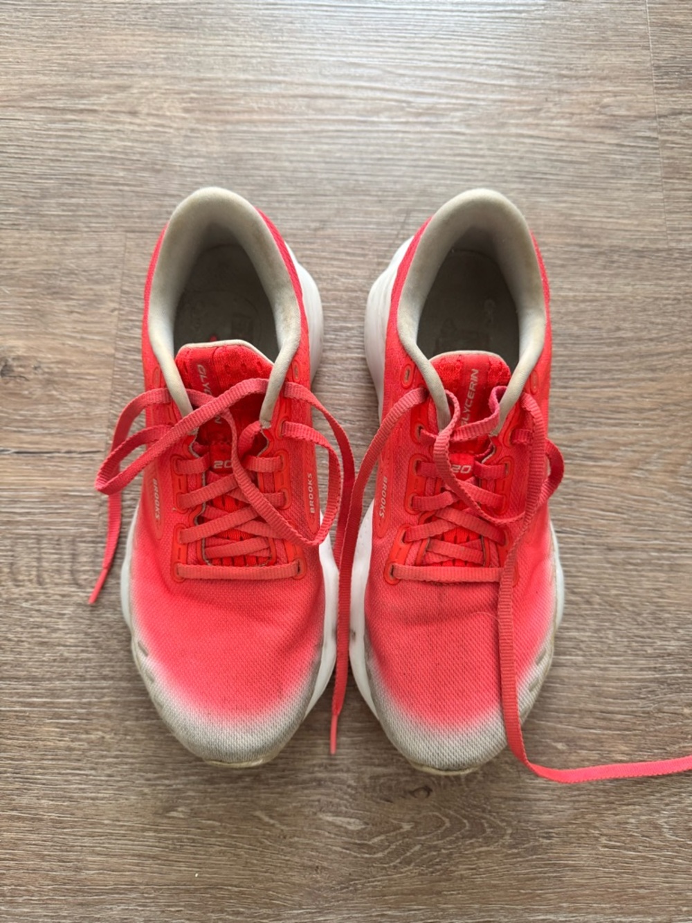 Brooks Women's Coral Pink Running Sneakers